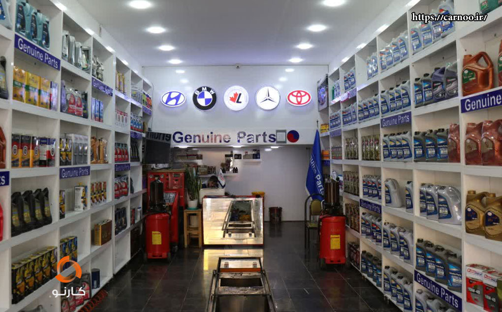 نصب دکور در اتوسرویس سیاوشی